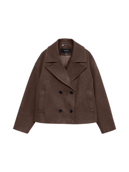 Vmvinceline Short Jacket Noos Mellombrun