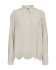 Fqlinus-shirt Lys Beige
