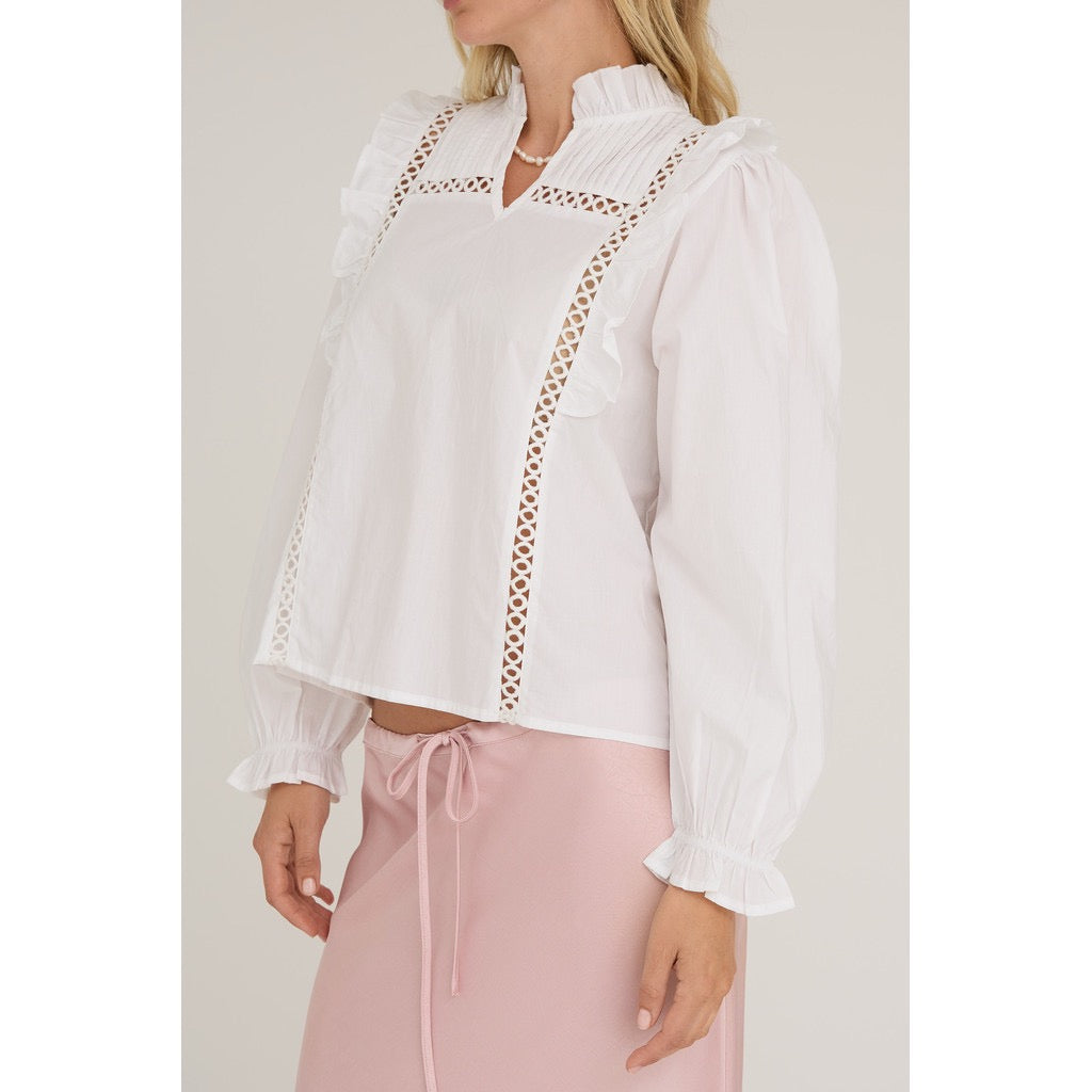 Agnete blouse Hvit