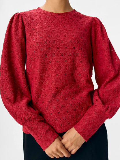 Objlaila L/s Re Top Noos Mørkerød
