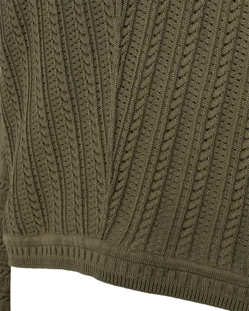 FQDOMO-PULLOVER Grønn