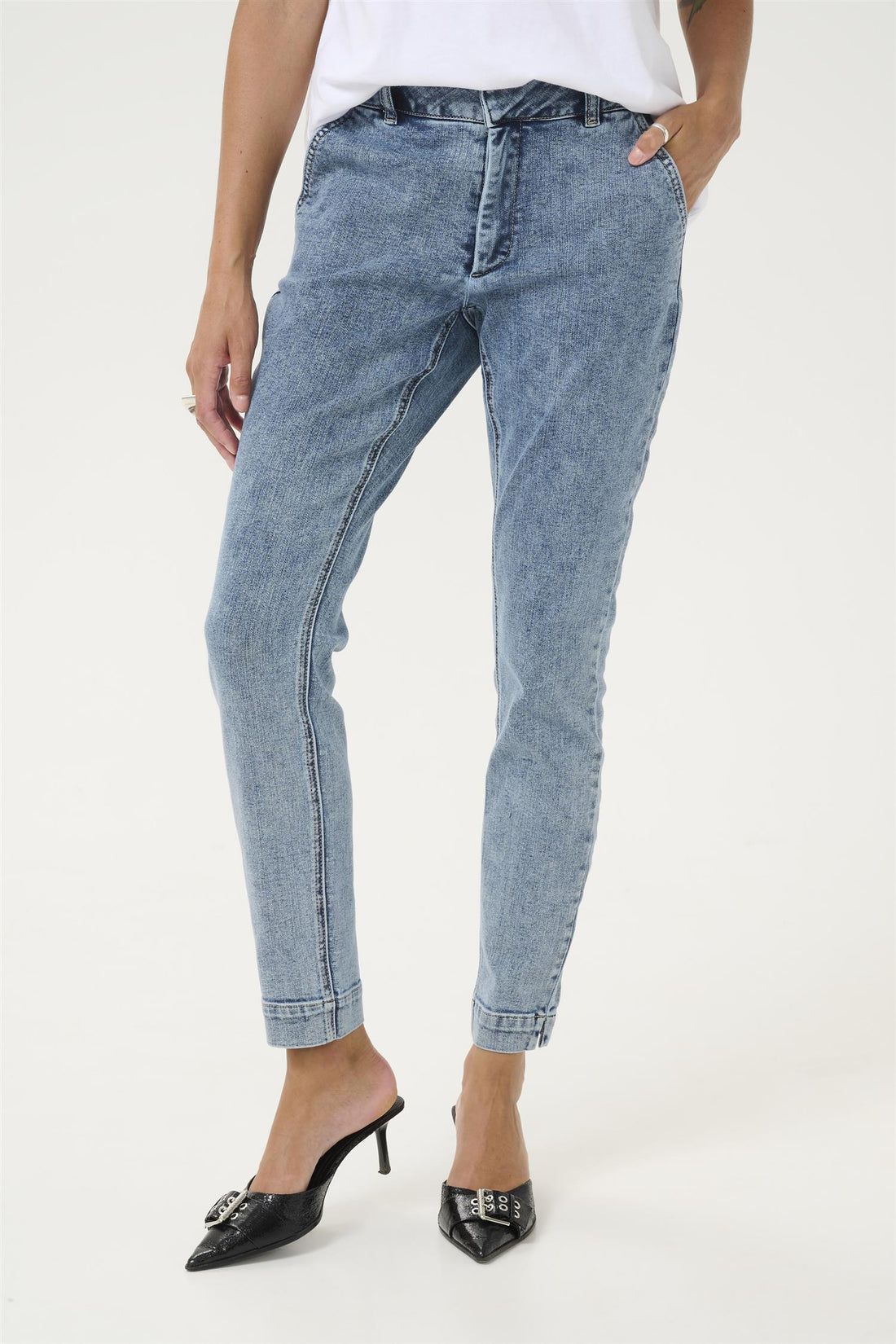 KAlea Jeans 7/8 Lyseblå