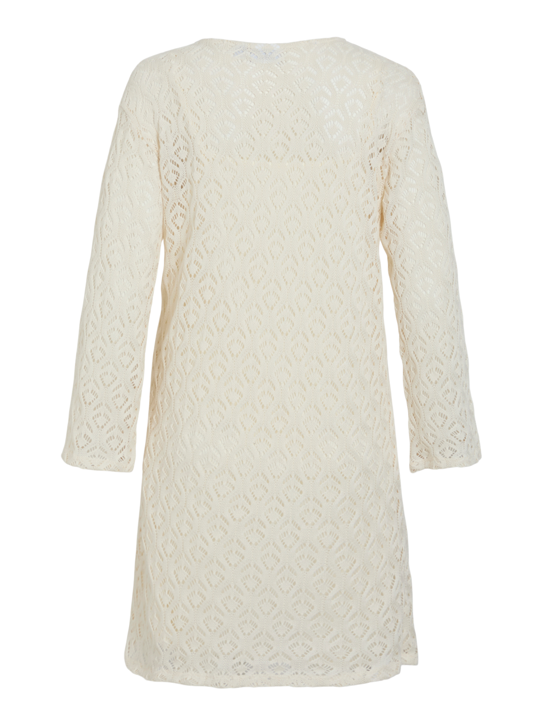 VIZENA O-NECK L/S DRESS Beige