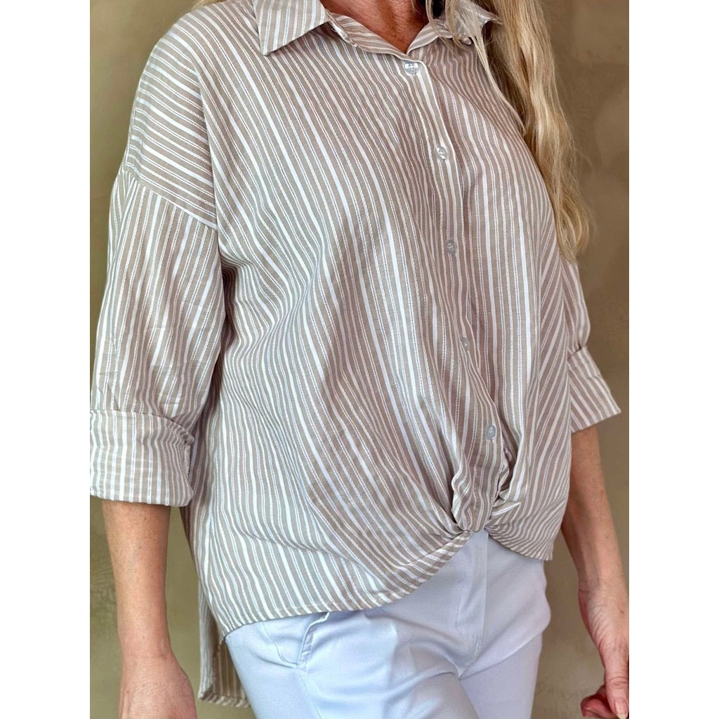 Amera bluse Beige