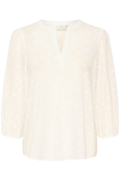 KAJOLLIA BLOUSE Offwhite