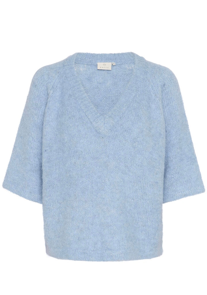 KaEMILIE v-neck pullover Lyseblå