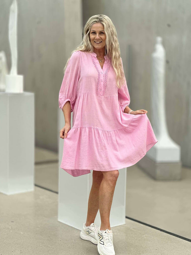 Pia linkjole Lys Rosa