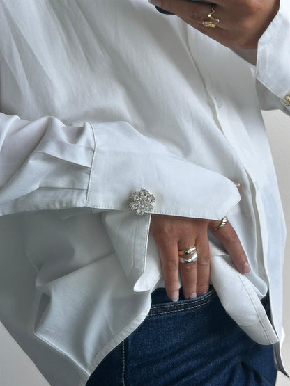 VMPENNY BUTTON COVERS 2-PACK Gull