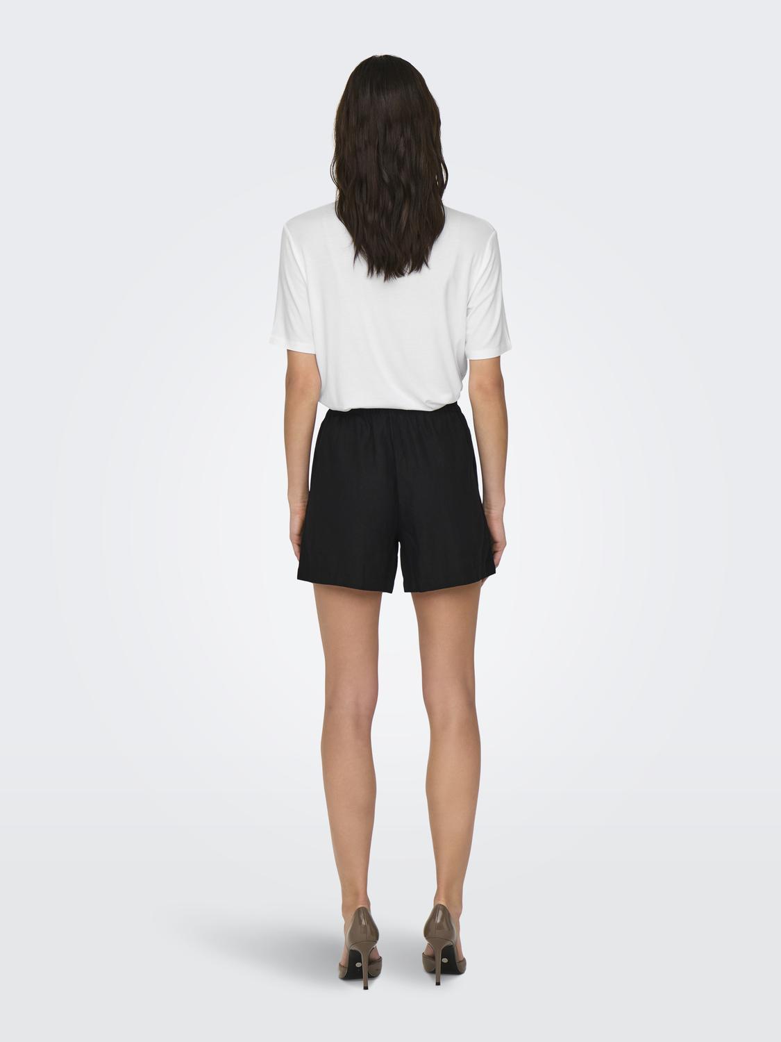 JDYMILA S/S O-NECK TOP JRS Hvit