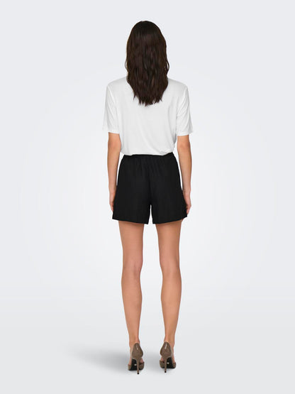 JDYMILA S/S O-NECK TOP JRS Hvit