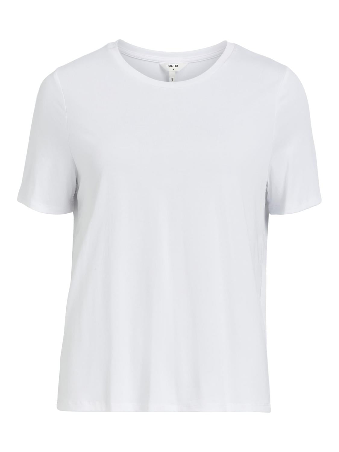 OBJANNIE S/S T-SHIRT NOOS Hvit