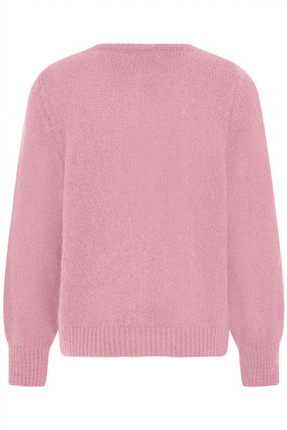 Sbgulvig Knit Cardigan Orchid Smoke