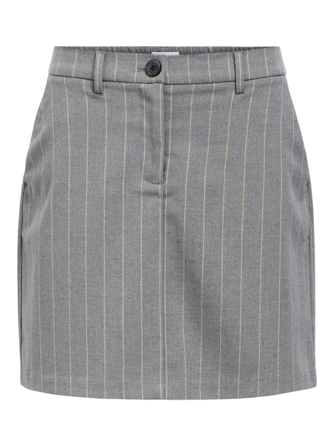 Objlisa Mw Short Skirt Noos Mellomgrå