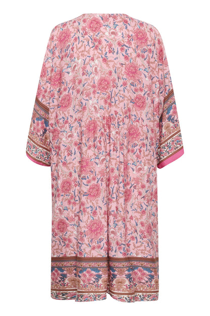CRFippe Kimono Begonia Pink Flower