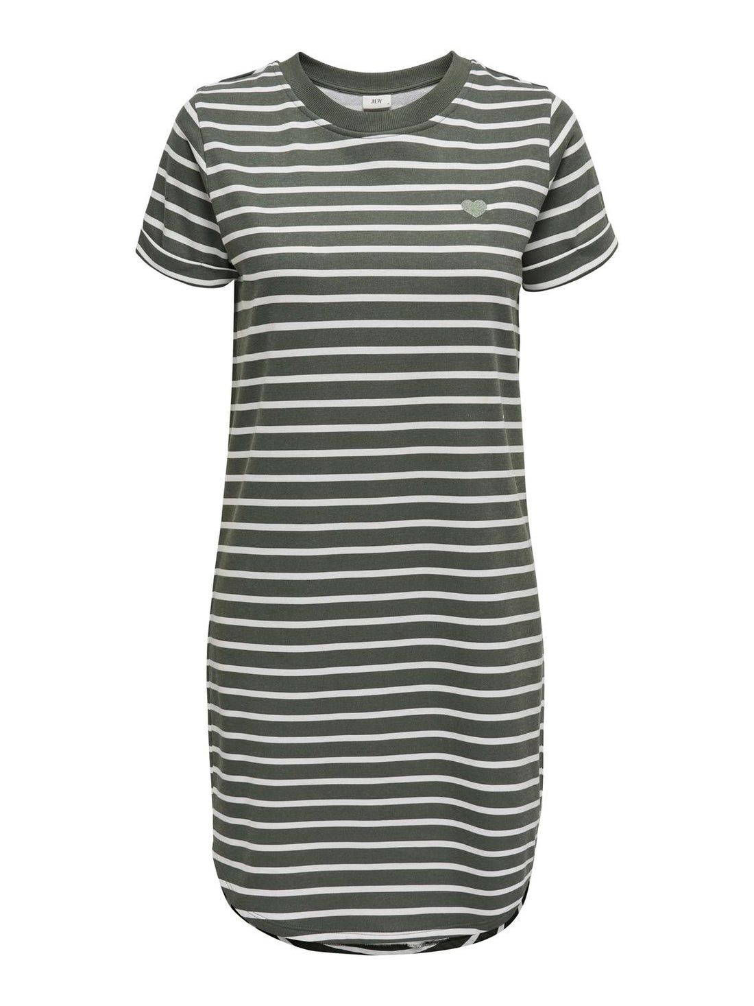 JDYIVY NEW S/S AOP SWEAT DRESS JRS ATK Grønn