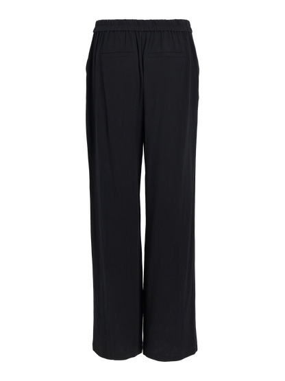 OBJSANNE ALINE WIDE PANT NOOS Sort