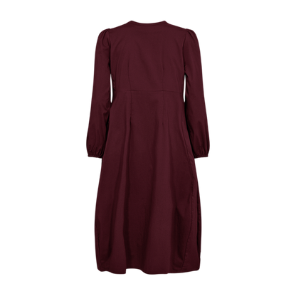 FQJOJO-DRESS Vinrød