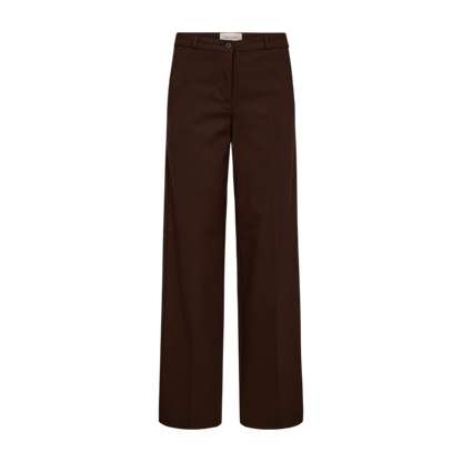 FQSOLVEJ-PANTS Mørkebrun