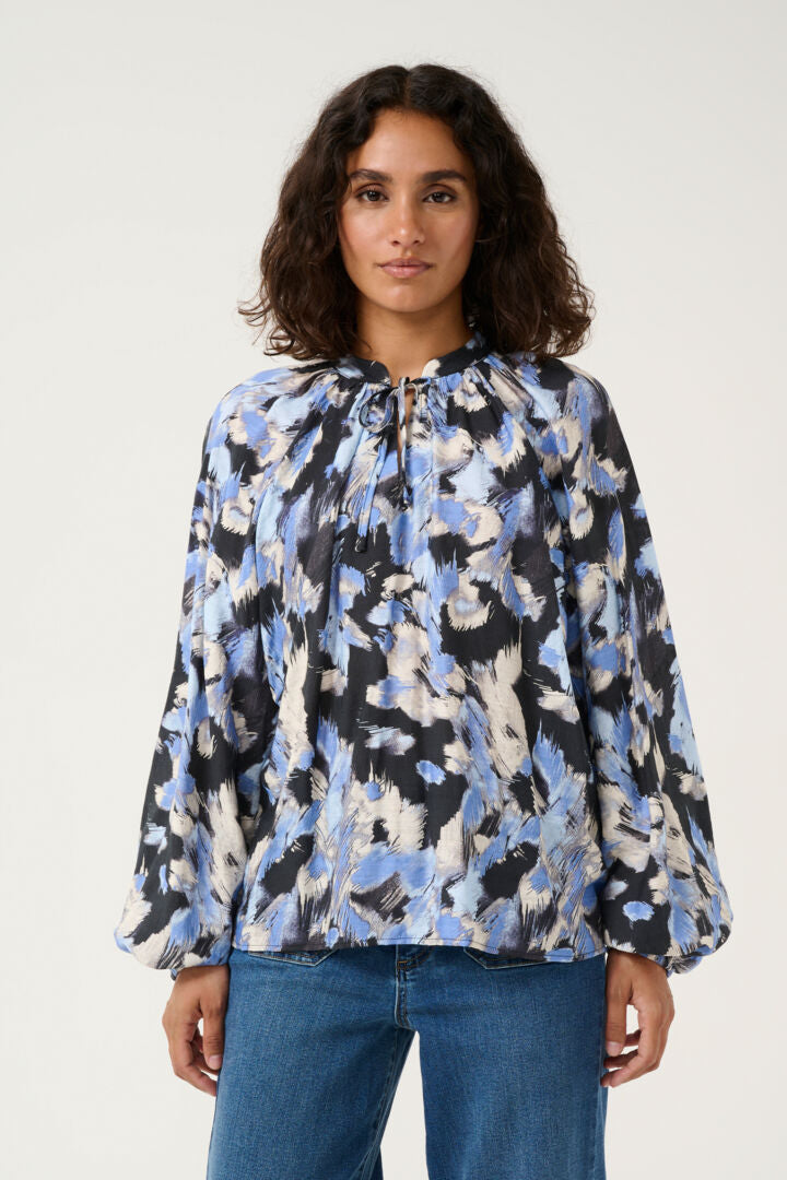 KAVictoria BLOUSE Blå