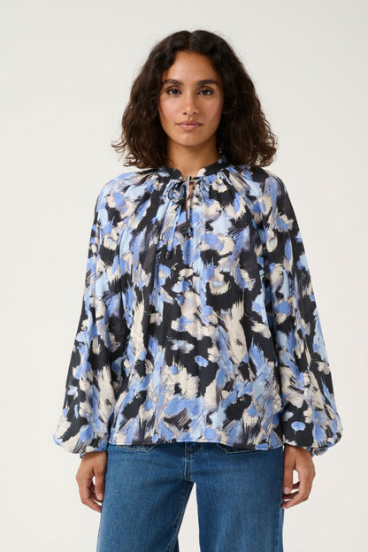 KAVictoria BLOUSE Blå