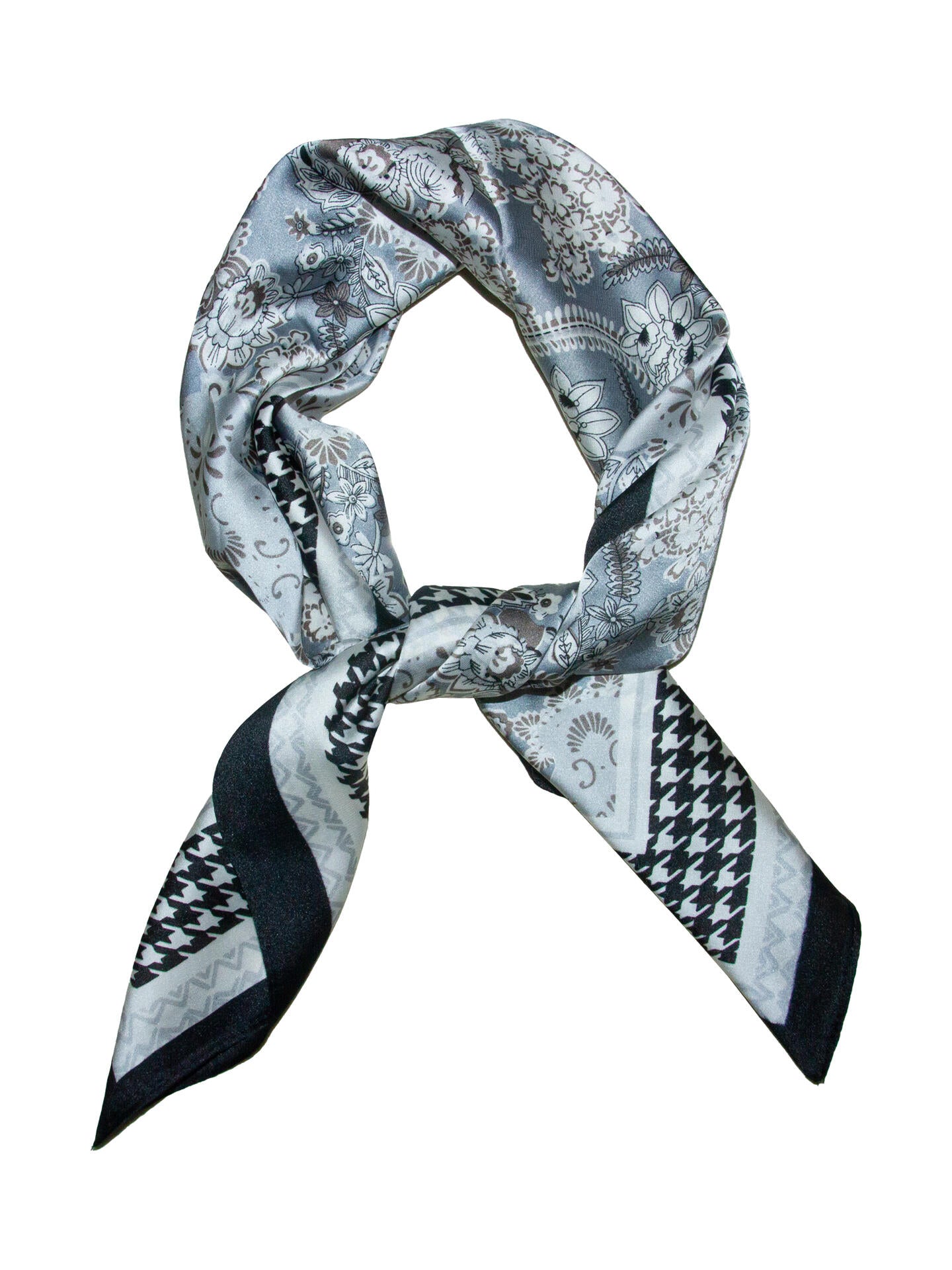 skjerf paisley Svart