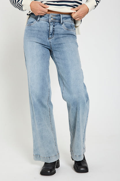 FQLOPEZ-JEANS Blå