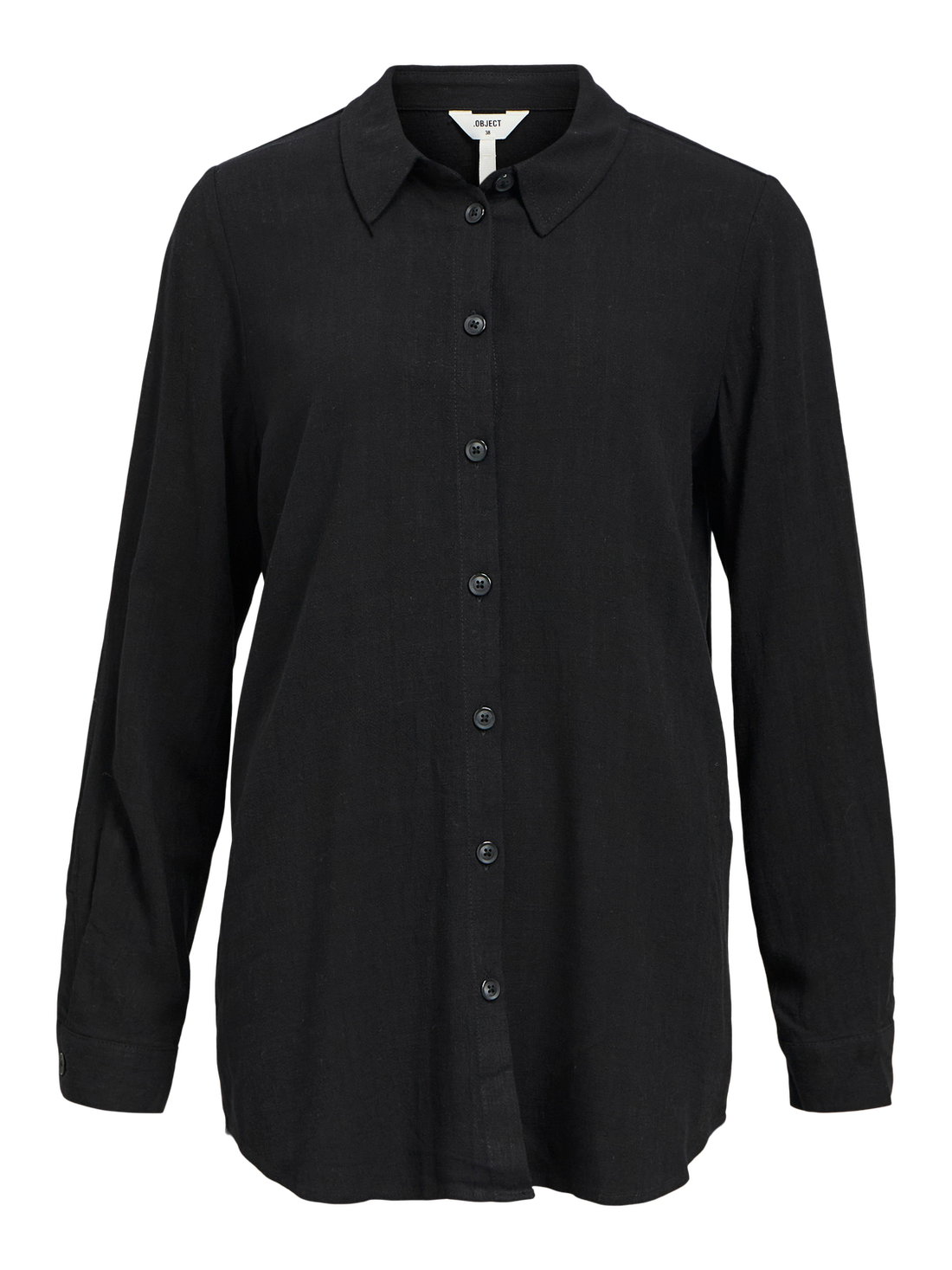 OBJSANNE L/S SHIRT NOOS Sort