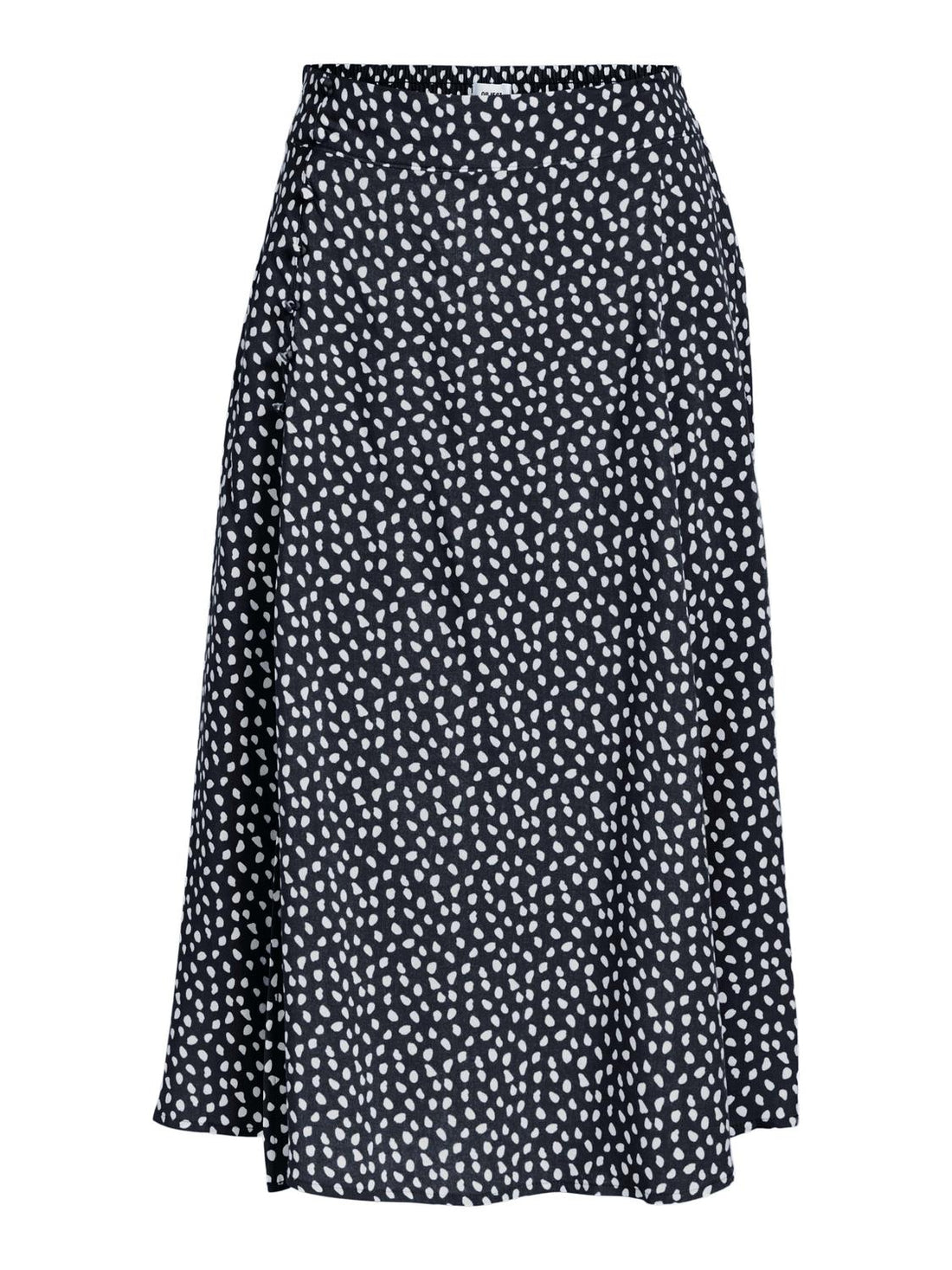OBJCELESTE HW SKIRT REP Mørkeblå