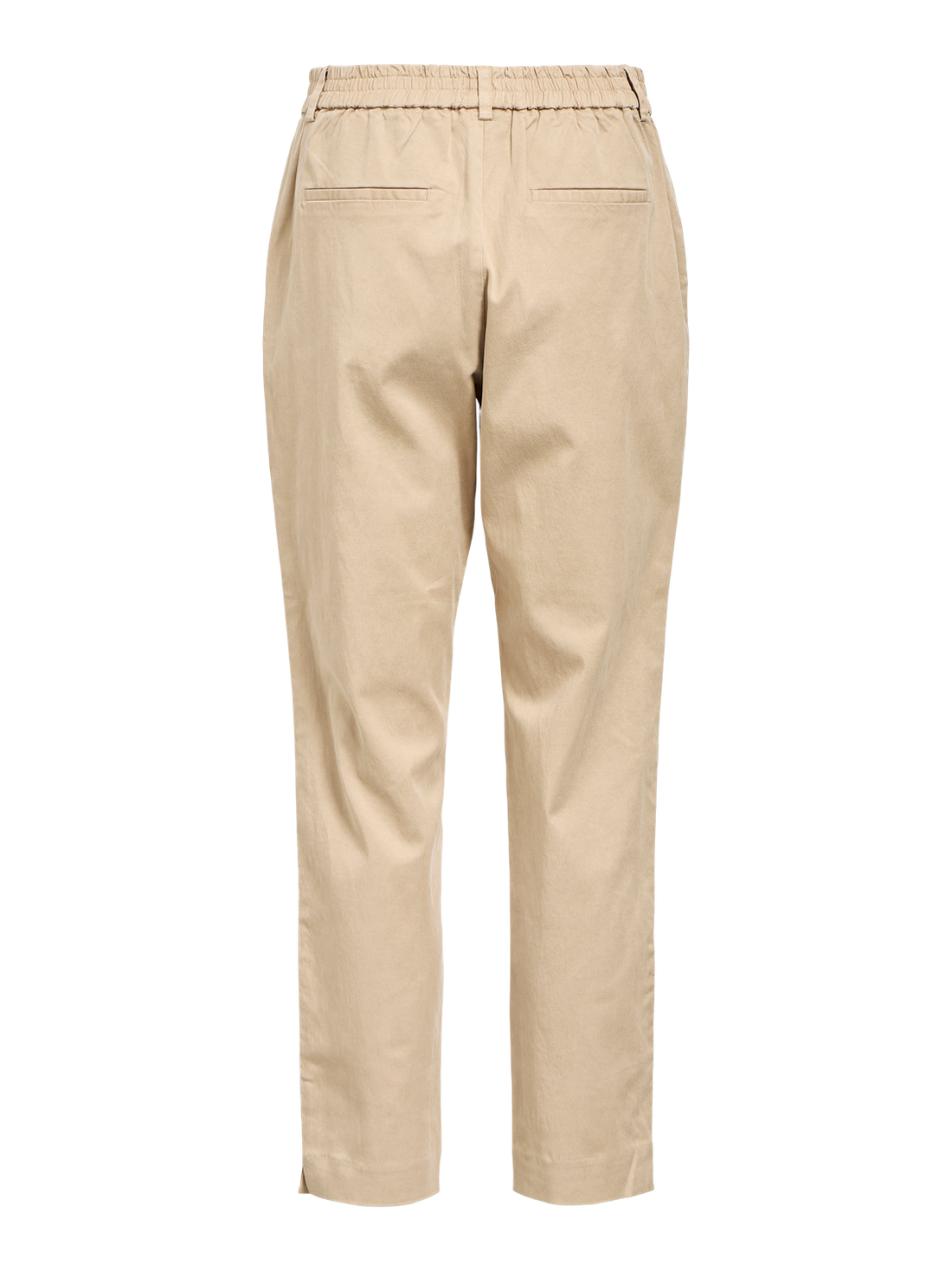 OBJMIA RE CHINO HW PANT NOOS Beige