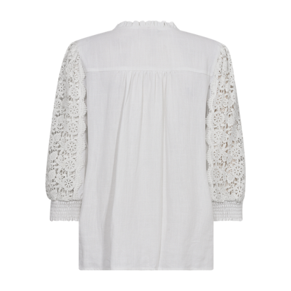 FQLARA-BLOUSE Hvit