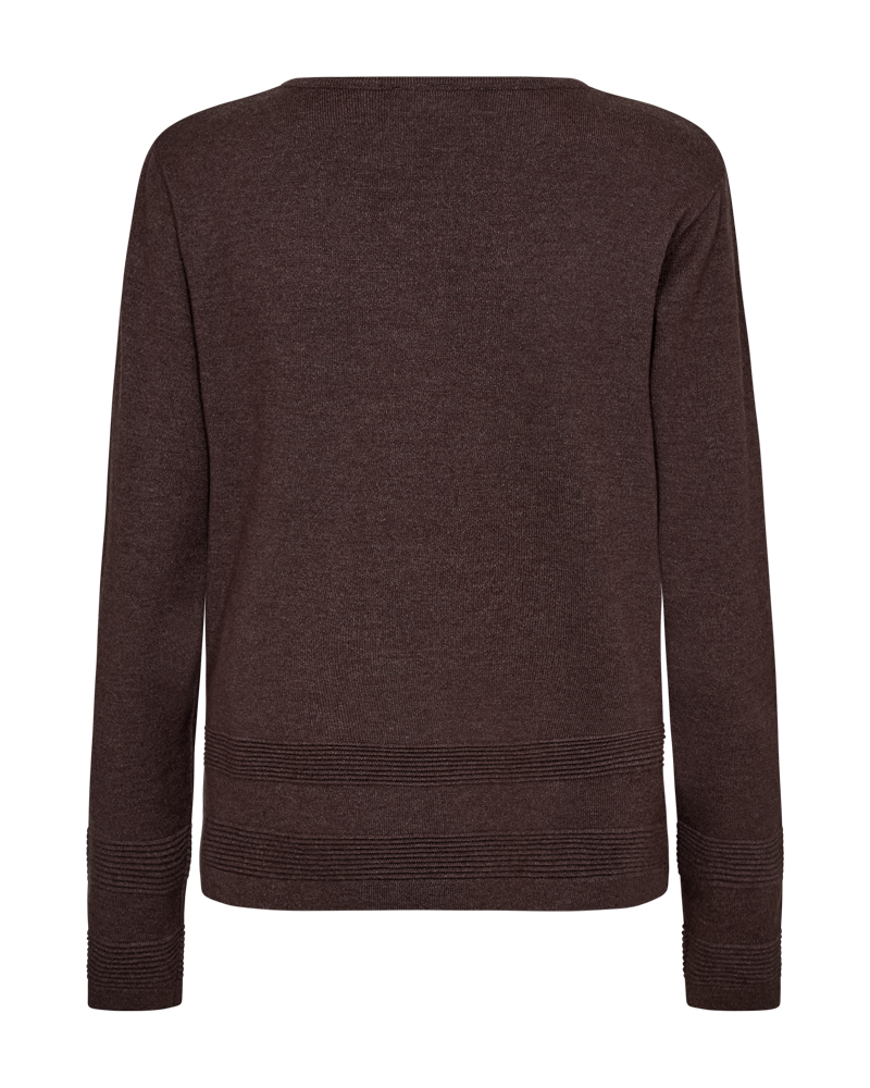 FQFLOW-PULLOVER Brun