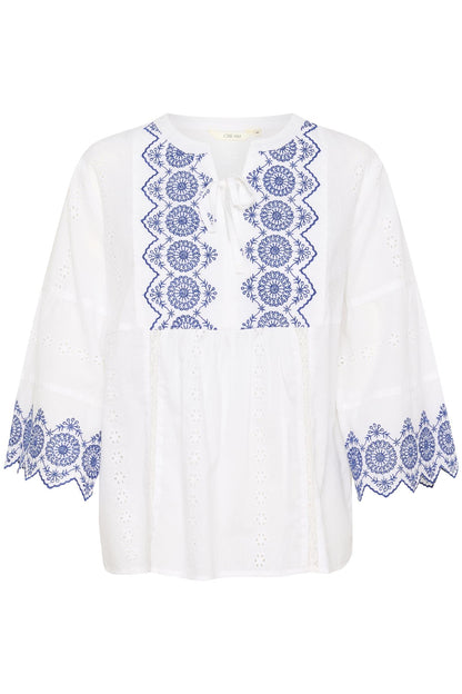 CRBella Blouse Snow White