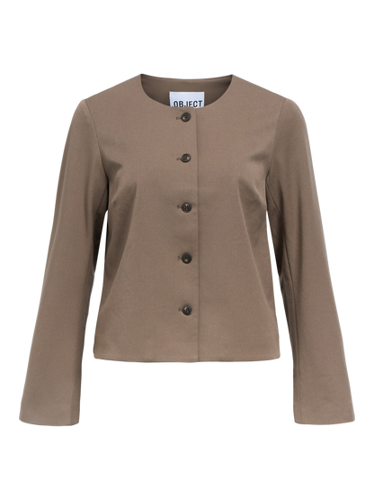 Objlisa L/s Re Blazer Noos Mellomgrå