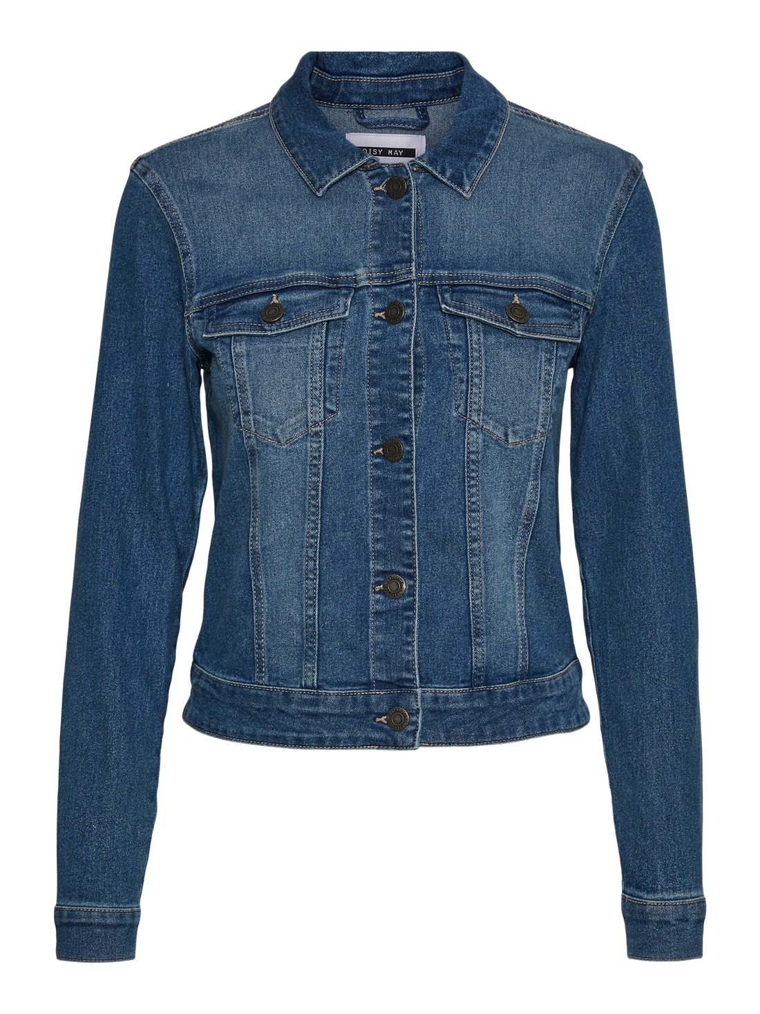 NMDEBRA L/S BLUE DENIM JACKET NOOS Mellomblå