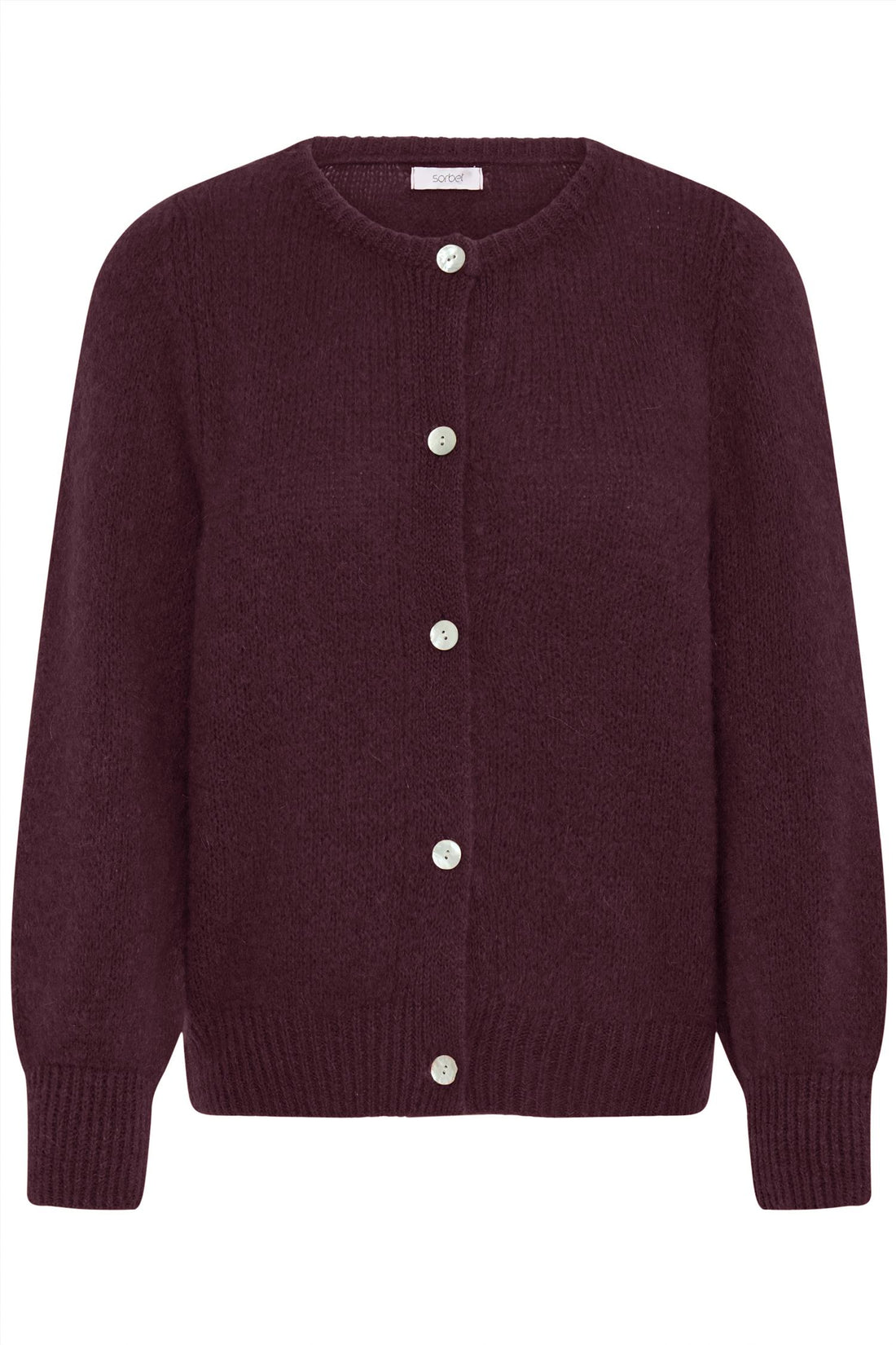 Sbgulvig Knit Cardigan Cabernet