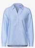 TOS BIG STRIPE OXFORD BLOUSE Lyseblå