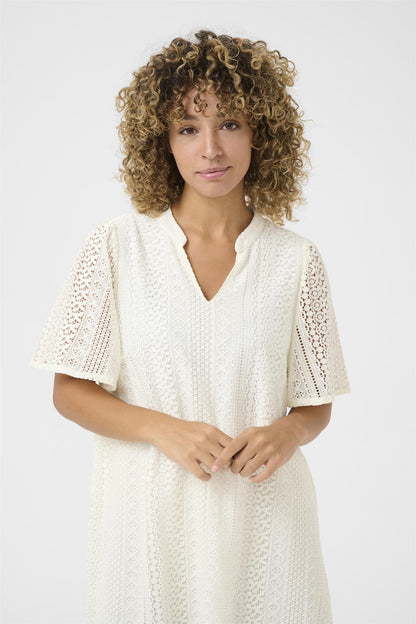 CRRubby Lace Dress Marshmallow