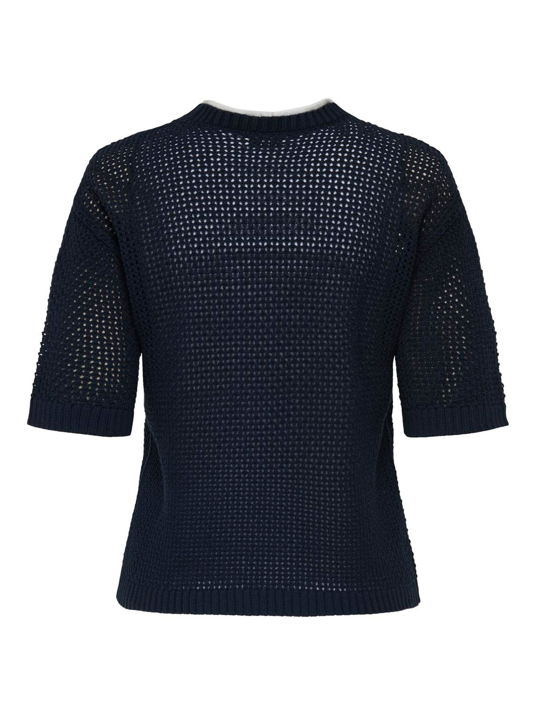 JDYTIKKA 2/4 O-NECK PULLOVER KNT Mellomblå