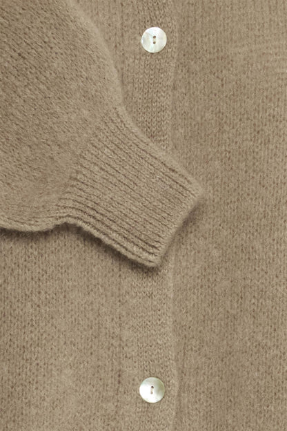 Sbgulvig Knit Cardigan Fossil