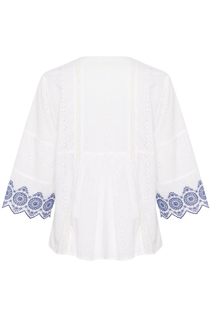 CRBella Blouse Snow White