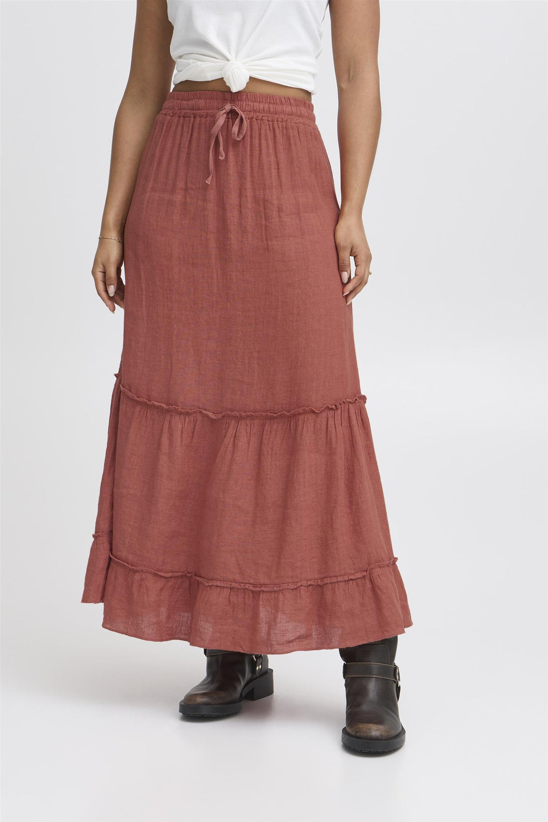 SBFONTANELLE linskjørt Redwood