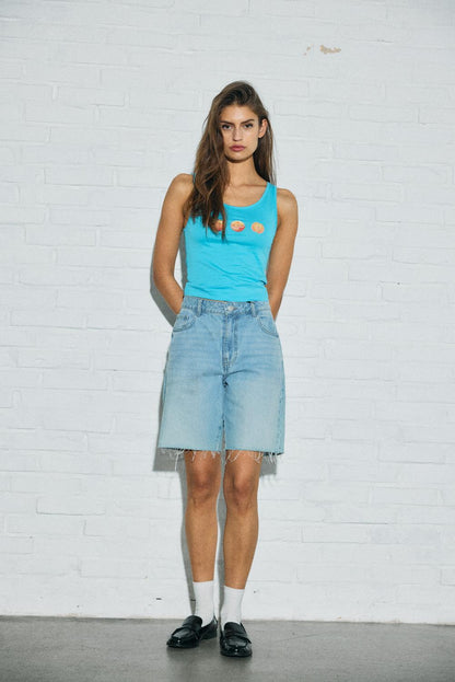NMHOLLA NW LOOSE SHORT AZ425LB NOOS Lyseblå
