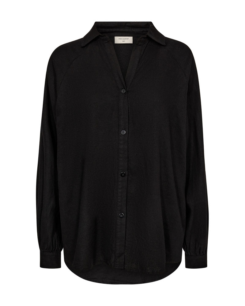 FQLAVA-SHIRT linskjorte Svart