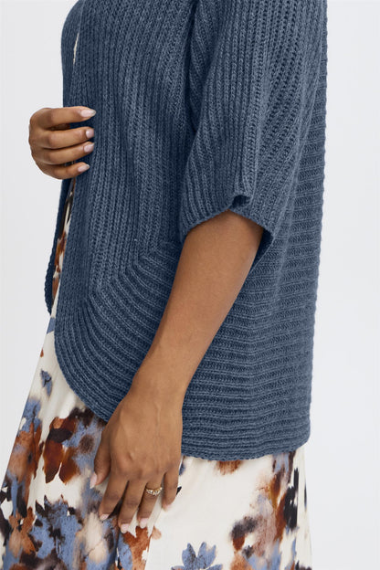 Sbcarly Cardigan Navy Melange
