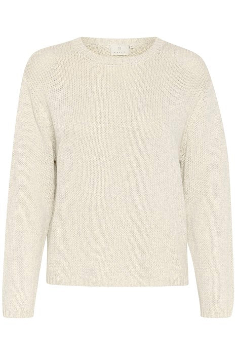 KAgerdi Knit Pullover Beige