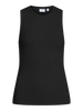 VIMIDESA O-NECK S/L TOP Sort