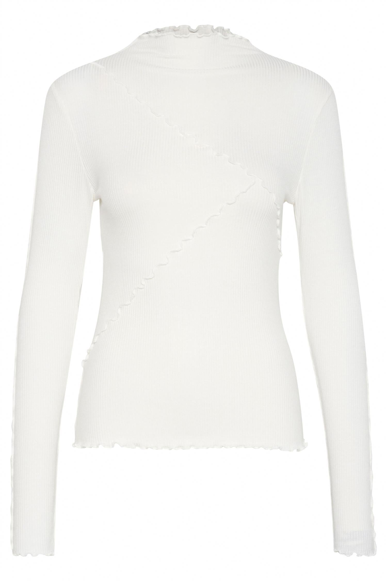 KAkayla Jersey Blouse Off-White