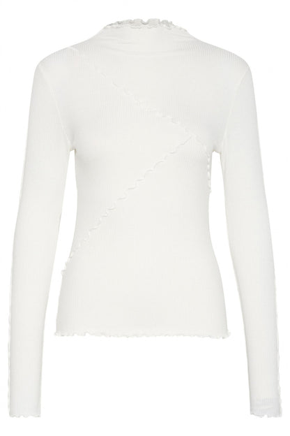 KAkayla Jersey Blouse Off-White