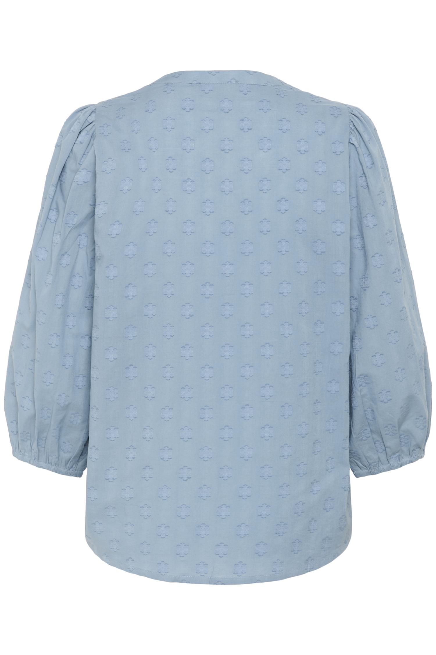 Kaenya Blouse 3/4 Sl Windward Blue