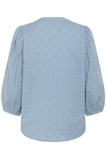 Kaenya Blouse 3/4 Sl Windward Blue